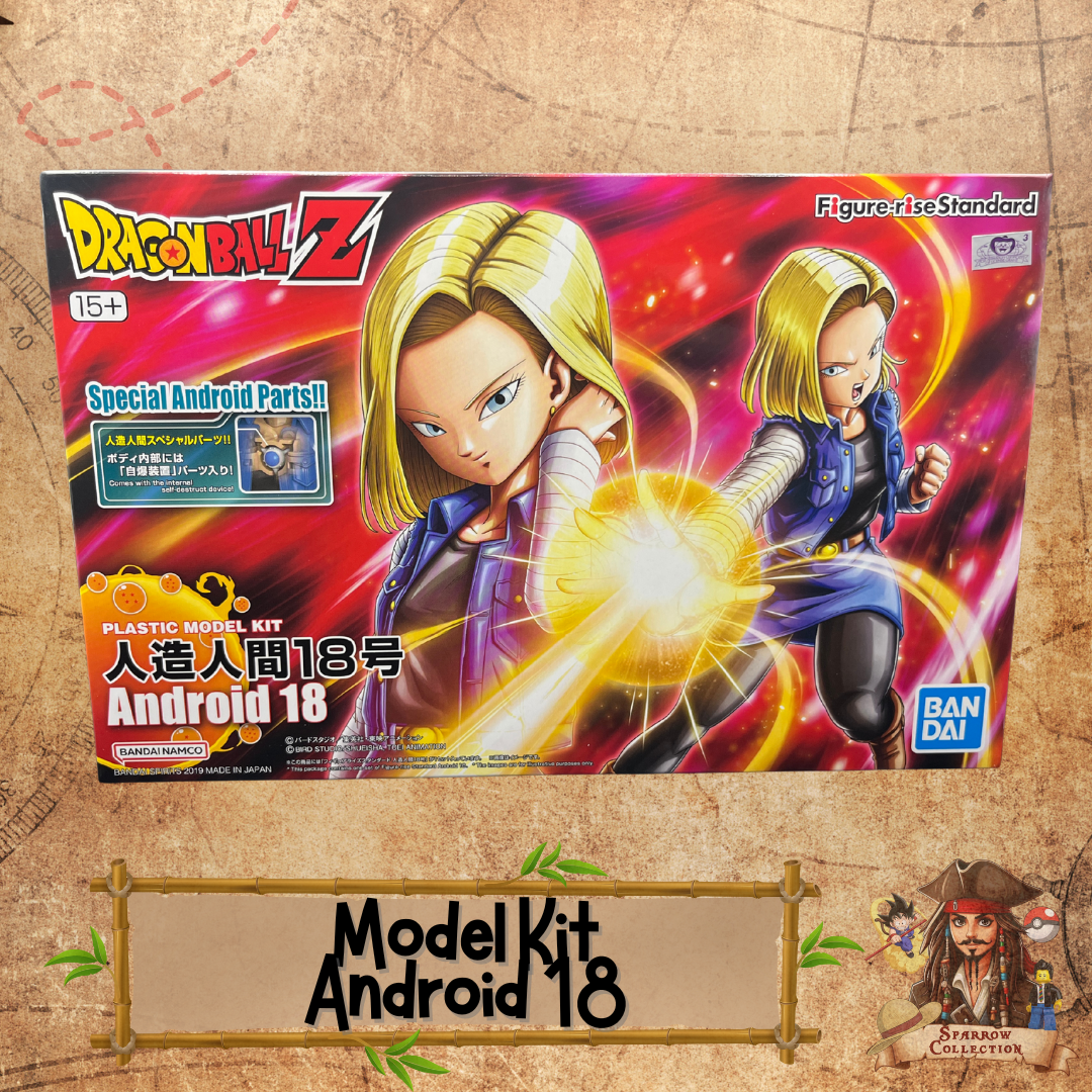 Bandai Model kit Android 18