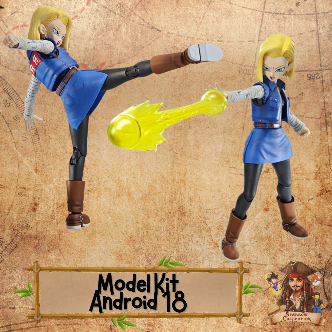 Bandai Model kit Android 18