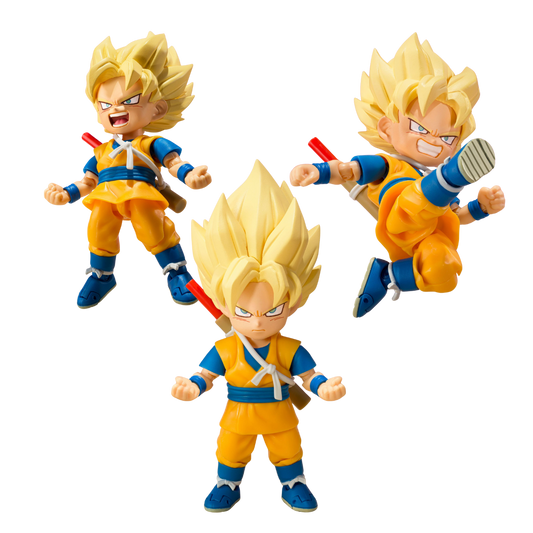 Dragon Ball S.H.Figuarts Action Figure Super Saiyan Son Goku (mini) Daima 8 cm