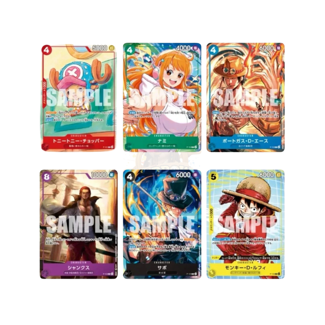 One Piece Complete Set Mcdonald's 2025 Promo JAP Sealed