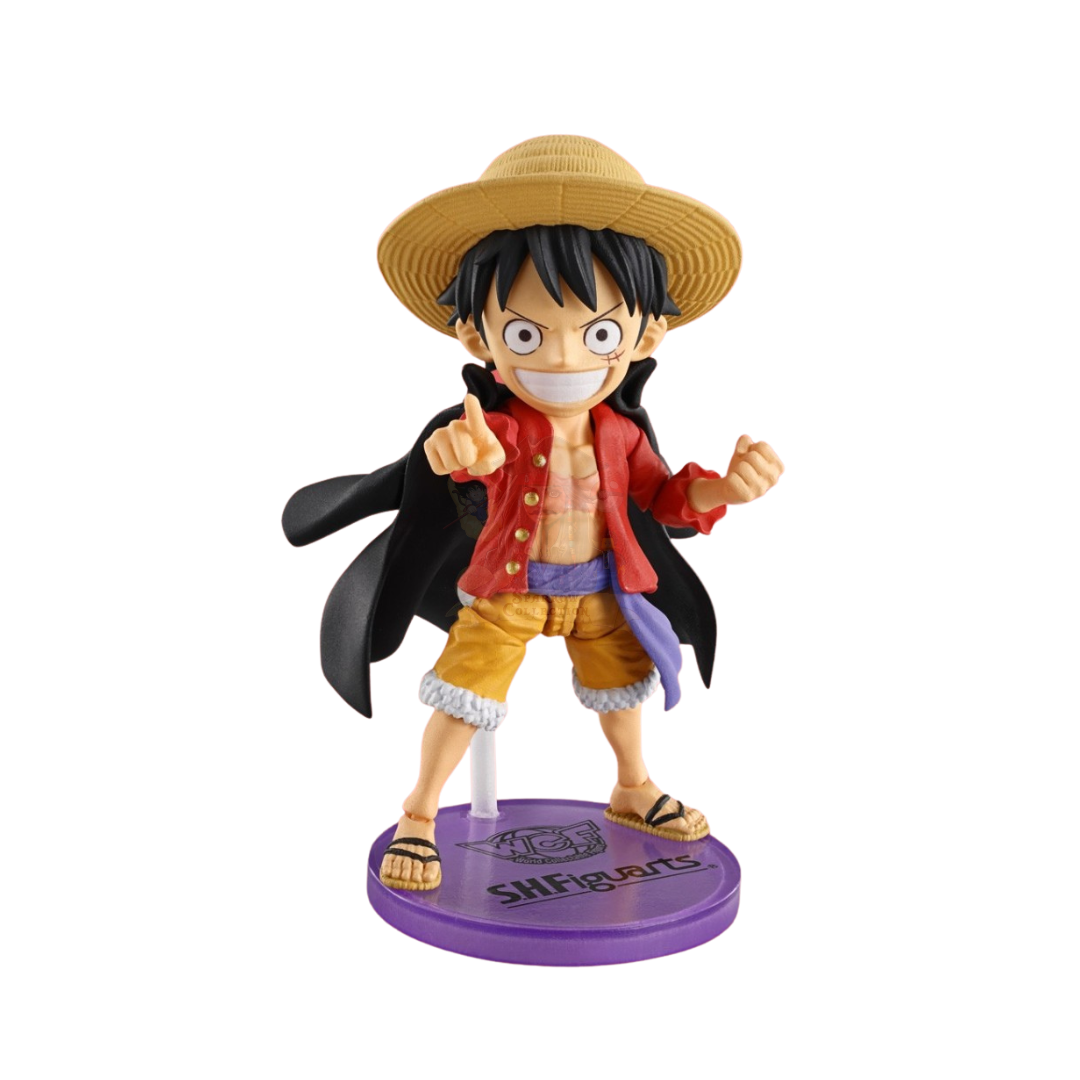 Bandai World Collectable Figure X S.H. Figuarts One Piece Monkey D. Luffy