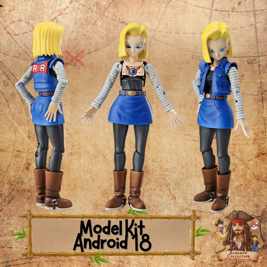 Bandai Model kit Android 18