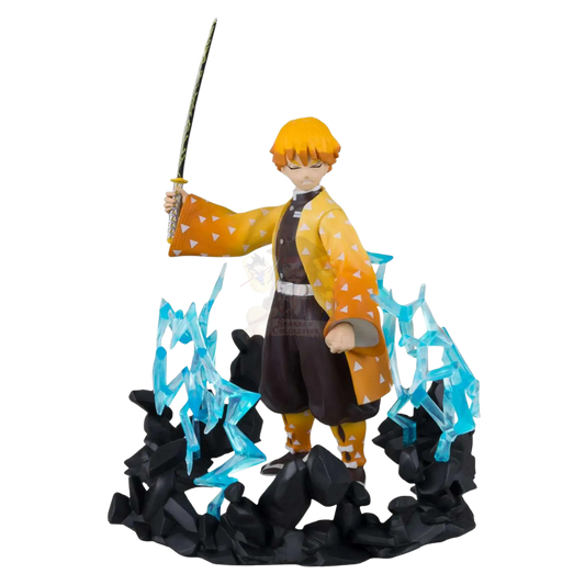 Demon Slayer: Kimetsu no Yaiba Action Figure Zenitsu Thunder Breathing Deluxe 13 cm
