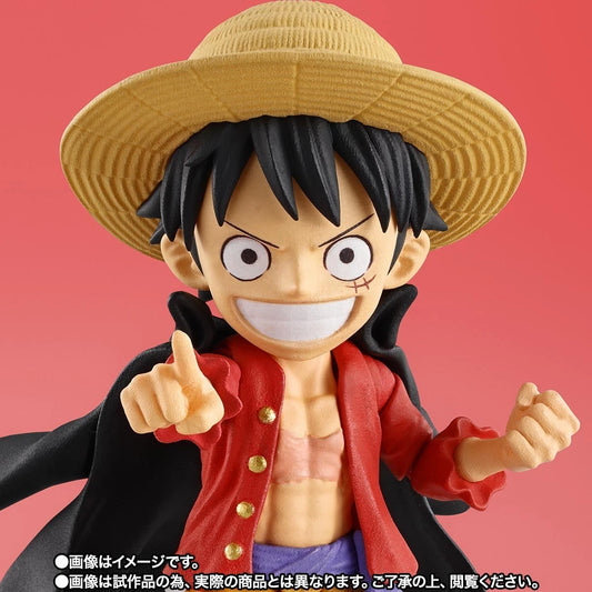 Bandai World Collectable Figure X S.H. Figuarts One Piece Monkey D. Luffy