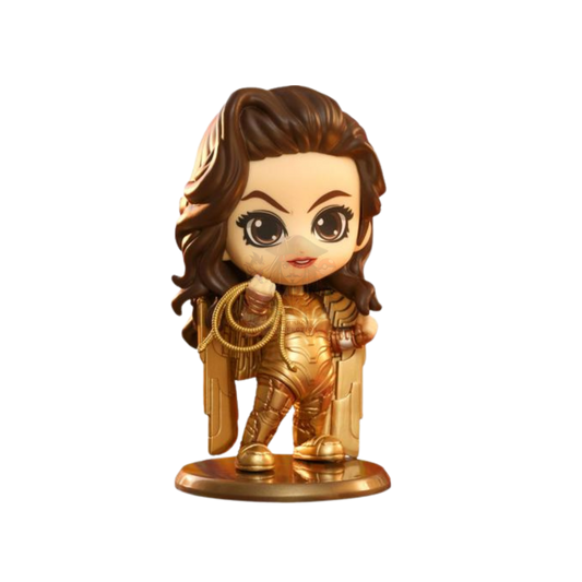 Wonder Woman gold armor Cosbaby (S) Mini Figure 10 cm